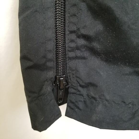 Ridge Black Nylon Hiking Pants Side Leg Zippers Elastic Adjustable Waist Size XL - Picture 8 of 11